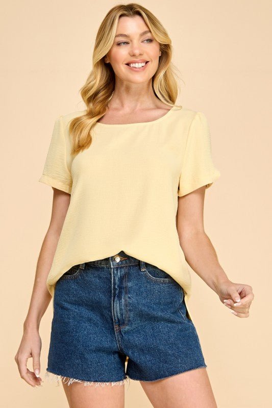 Tulip Sleeve Blouse - 6 Colors! - The Nines