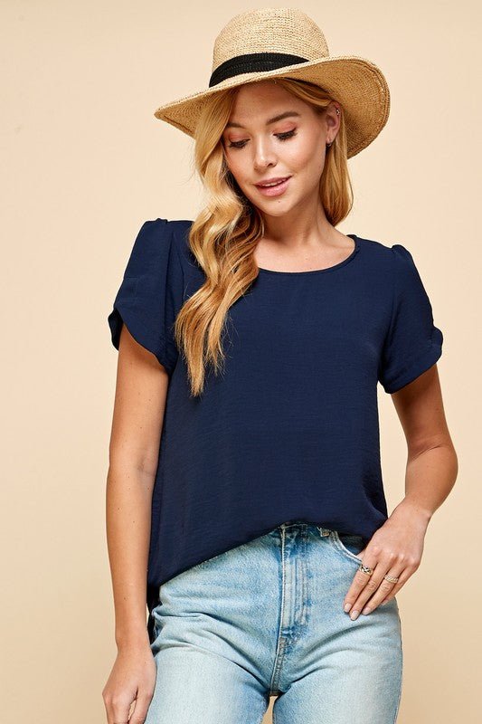 Tulip Sleeve Blouse - 6 Colors! - The Nines