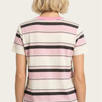 Pink Multi Stripe Tee - The Nines