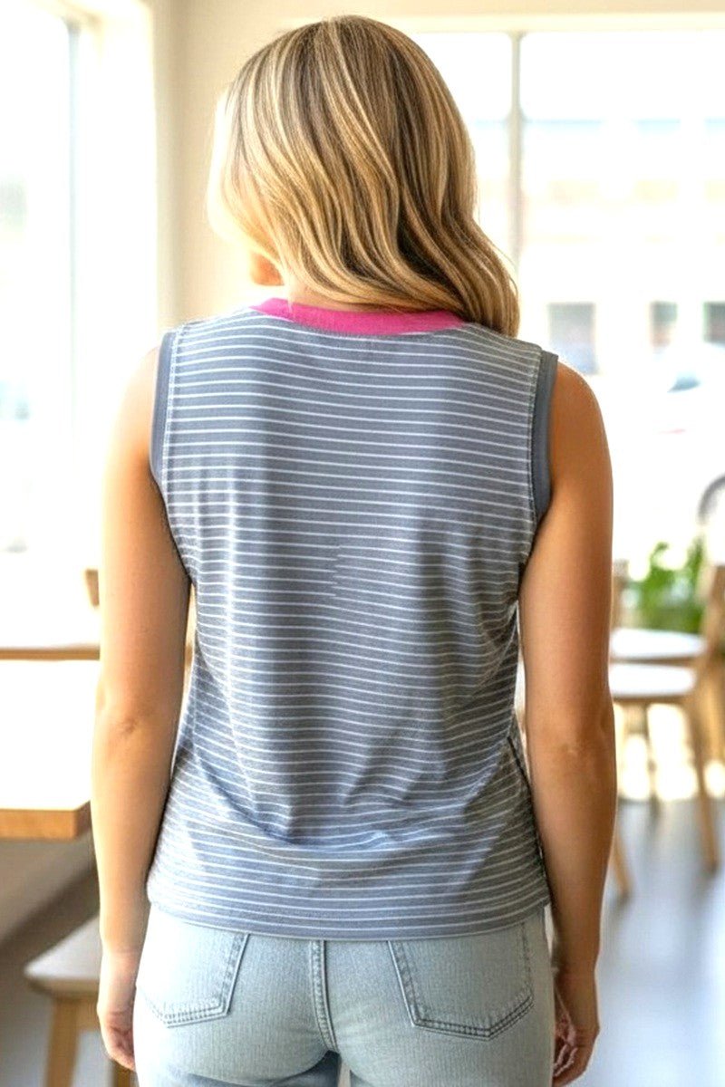 Summer Breeze Tank - 2 Colors! - The Nines