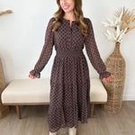 Tiered Chiffon Dress - The Nines