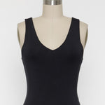 Basic Fitted Vneck Tank Tops - 4 Colors! - The Nines