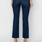 Risen Dark Midrise Crop Straight - The Nines