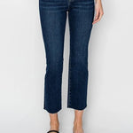Risen Dark Midrise Crop Straight - The Nines