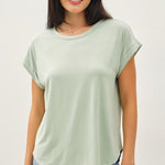 Lux Bamboo Tee - Sage