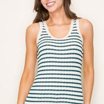 Textured Striped Tanks - 2 Colors! - The Nines