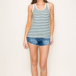 Textured Striped Tanks - 2 Colors! - The Nines