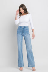 Flying Monkey 90's Vintage Super High Rise Flare Jeans