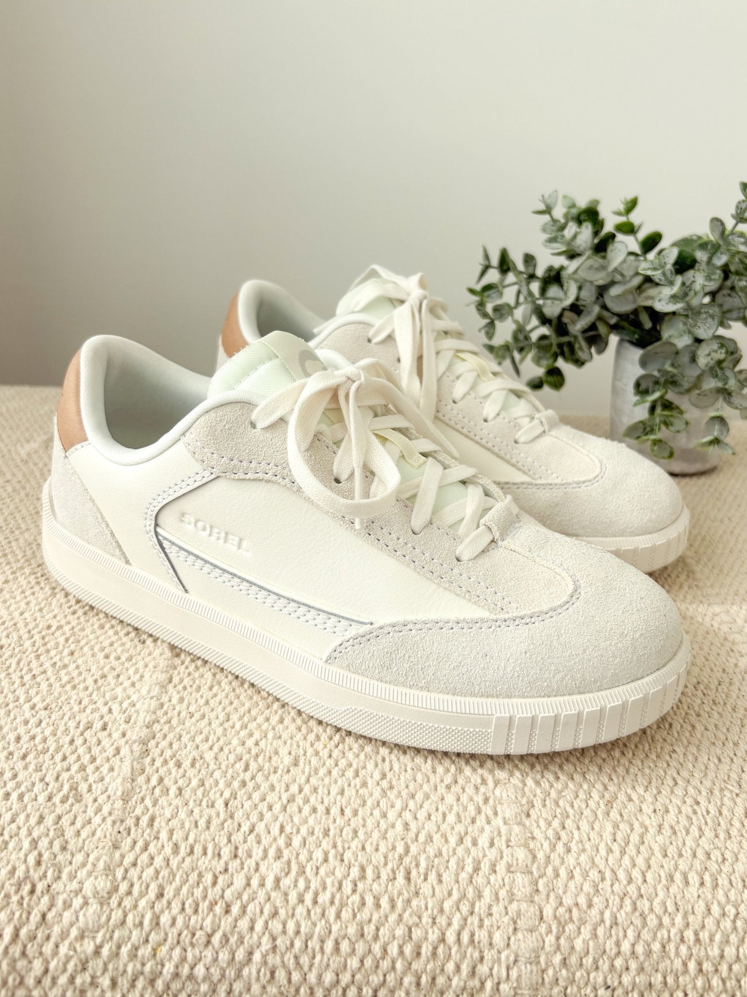 SOREL - Ona Drift Sneaker - Sea Salt & Honest Beige - The Nines