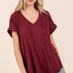 Buttery Soft Pocket Tees - 3 colors! - The Nines