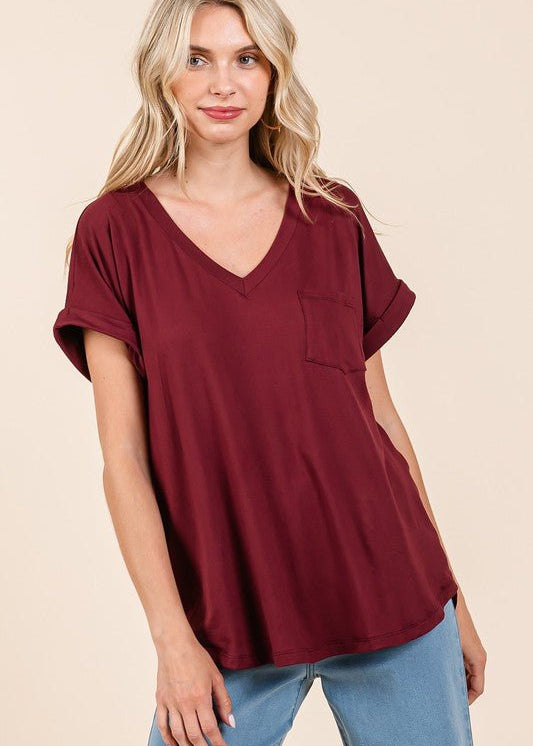 Buttery Soft Pocket Tees - 3 colors! - The Nines