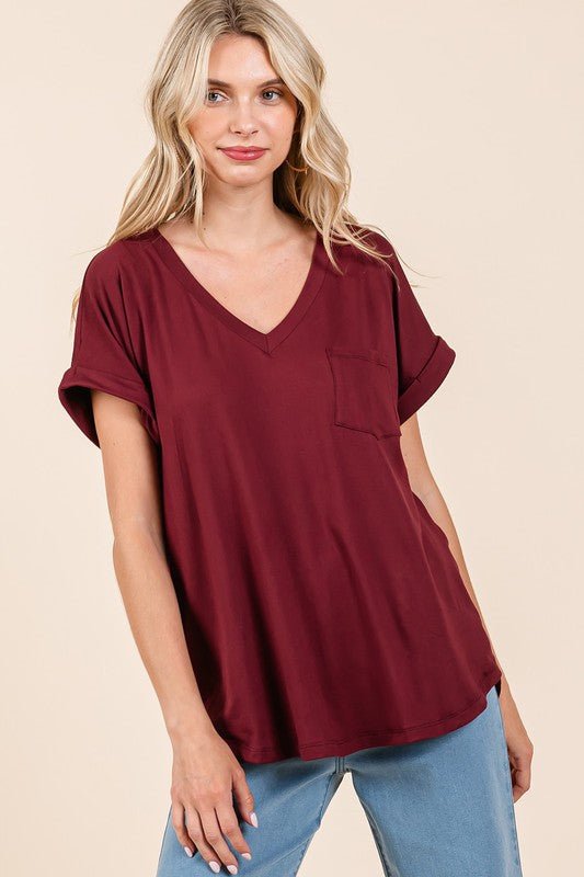 Buttery Soft Pocket Tees - 3 colors! - The Nines