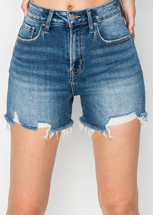 Risen Clean Cut Hem Shorts - The Nines