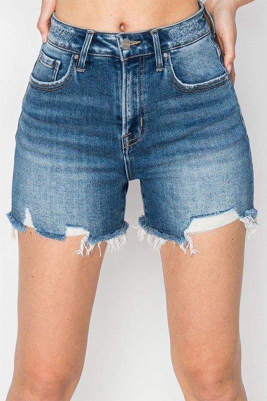 Risen Clean Cut Hem Shorts - The Nines
