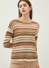 Olive Breezy By The Beach Pullover