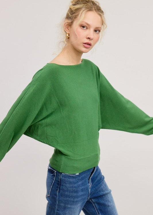 Off The Shoulder Cashmere Sweater - 3 Colors! - The Nines