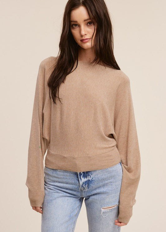 Off The Shoulder Cashmere Sweater - 3 Colors! - The Nines