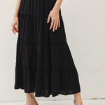 Tiered Maxi Skirt - 3 Colors! - The Nines