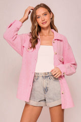 Lightweight Brushed Relaxed Shirt Jackets- 3 Colors!