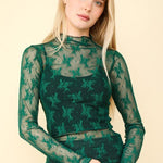Sheer Lace Top - 3 Colors! - The Nines