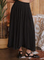 Black Midi Skirt
