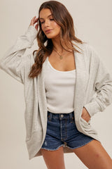 Soft Brushed Cocoon Cardigans - 3 Colors!