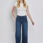 Flying Monkey Dark Denim Patch Pocket Trouser - The Nines