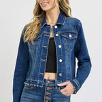 Risen Released Hem Denim Jacket - FINAL SALE! - The Nines