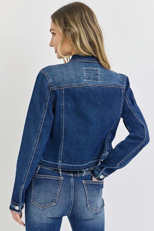 Risen Released Hem Denim Jacket - FINAL SALE! - The Nines