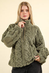 $25 Doorbuster - Cozy Cable Knit Elbow Patch Pullovers - 3 Colors! - FINAL SALE