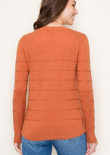 Rust Super Soft Pullover - FINAL SALE