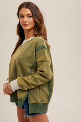 Willow Washed Oversized Sweatshirts - 3 Colors!