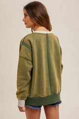 Willow Washed Oversized Sweatshirts - 3 Colors!