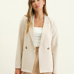Solid Double Breasted Blazers - 2 Colors! - The Nines