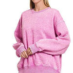 Acid Washed Pullovers - 2 Colors! - The Nines