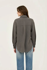 Everday Soft Ribbed Shackets - 2 Colors!