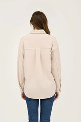 Everday Soft Ribbed Shackets - 2 Colors!