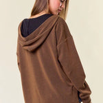 Finding Joy In The Ordinary Textured Striped Hoodie - 2 colors! - The Nines