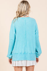 Mineral Wash Waffle Dolmans - 2 Colors!