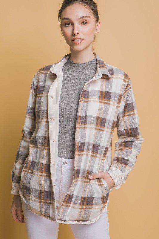 Reversible Button Down Jackets - 2 Colors! - The Nines