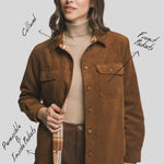 Reversible Button Down Jackets - 2 Colors! - The Nines