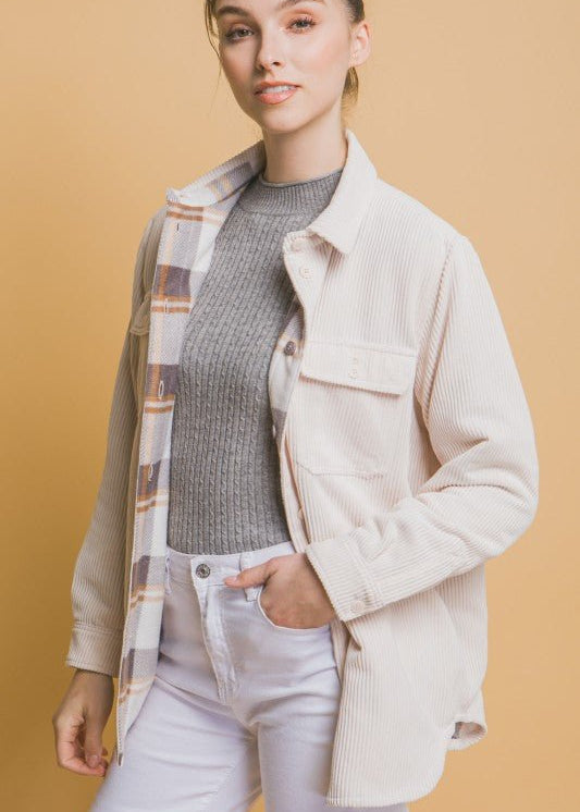Reversible Button Down Jackets - 2 Colors! - The Nines