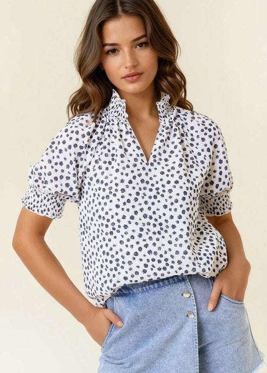 Delilah Dotted Top - The Nines
