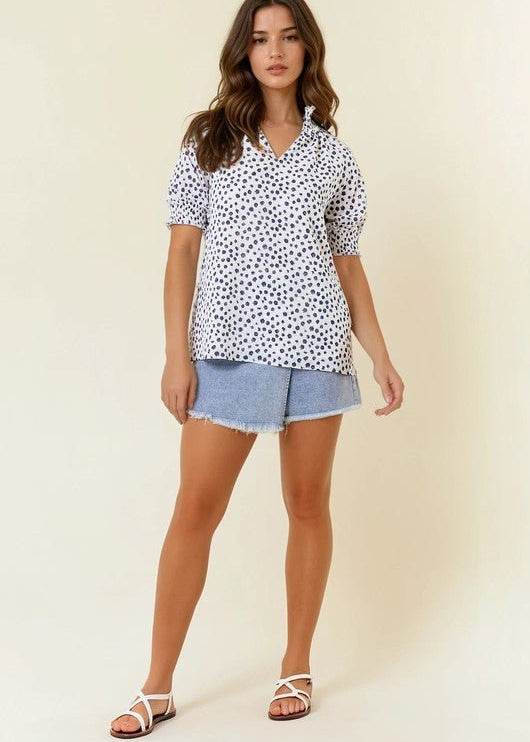 Delilah Dotted Top - The Nines
