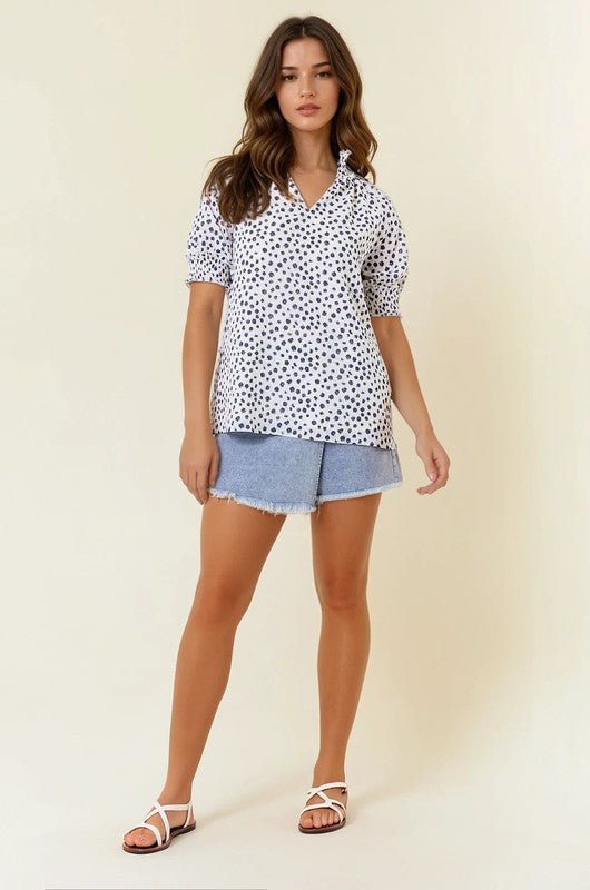Delilah Dotted Top - The Nines