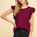 Ruffle Top - 2 colors! - The Nines
