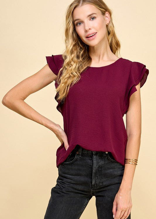 Ruffle Top - 2 colors! - The Nines