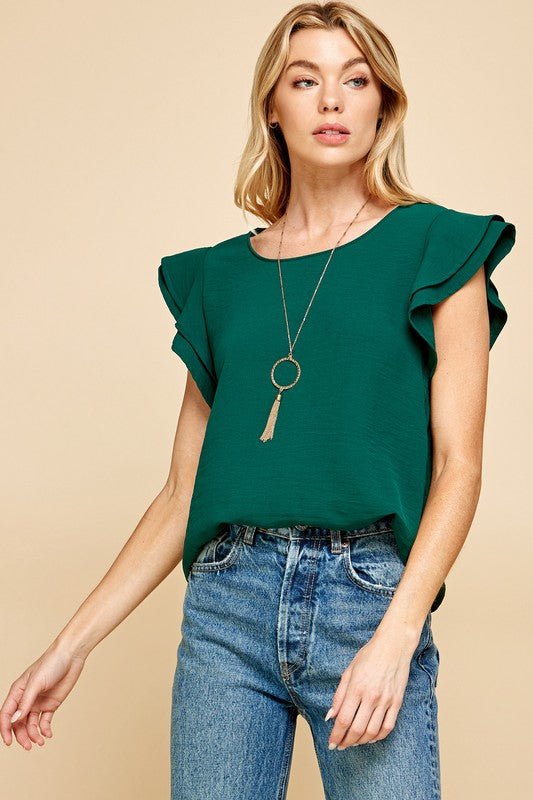 Ruffle Top - 2 colors! - The Nines
