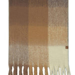 Multicolor Check Pattern Woven Scarf - The Nines