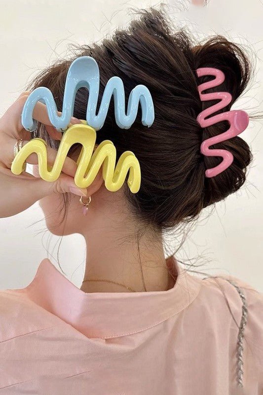 Wave Hair Clip - 3 Colors! - The Nines